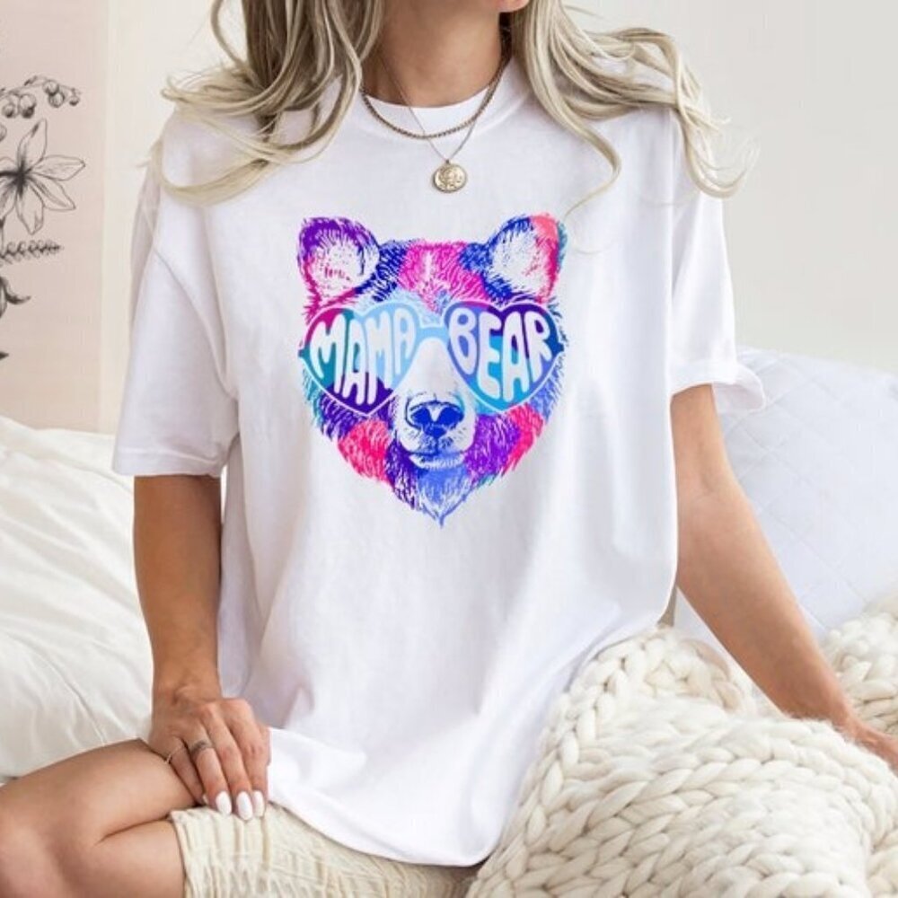 Mama Bear Shirt Mothers Day Gift Gift For Mom Mama Bear Tee